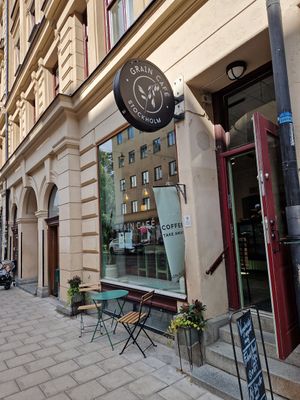 Lovely gem at Kungsholmen, Stockholm at Grain Café in Stockholm