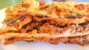 Lasagne at Forno at Vegan Meals Delivered in Sydney
