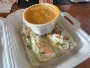 Summerrolls with Tofu  at Juha Kitchen in Falkensee