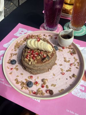 Buckwheat pancakes „Healthy"  at Brunch Republic  in Udine