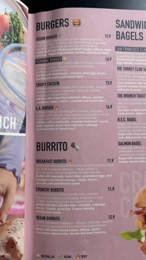 Menu4  at Brunch Republic  in Udine