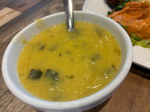 Lentil soup at Dimassi's Mediterranean Buffet in Allen