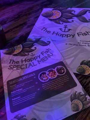   at Happy Fish at The Dog House in Edinburgh