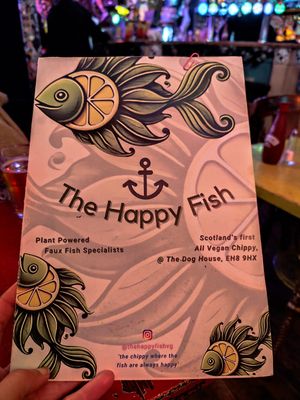 at Happy Fish at The Dog House in Edinburgh