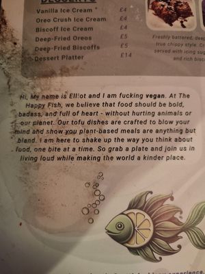  at Happy Fish at The Dog House in Edinburgh