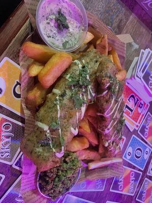   at Happy Fish at The Dog House in Edinburgh