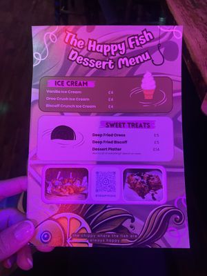   at Happy Fish at The Dog House in Edinburgh