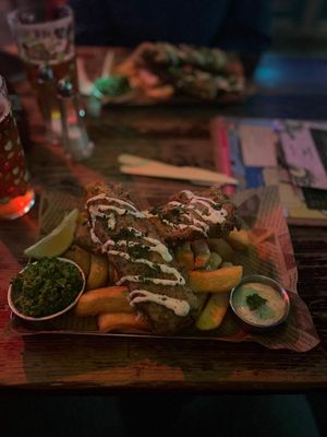  at Happy Fish at The Dog House in Edinburgh