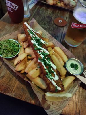  at Happy Fish at The Dog House in Edinburgh