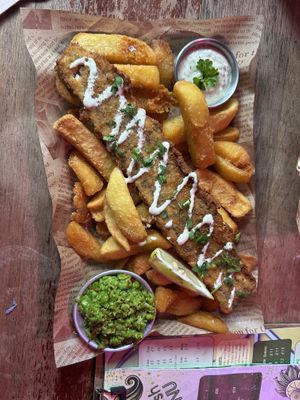   at Happy Fish at The Dog House in Edinburgh