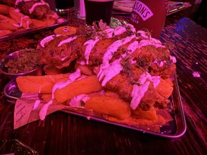   at Happy Fish at The Dog House in Edinburgh