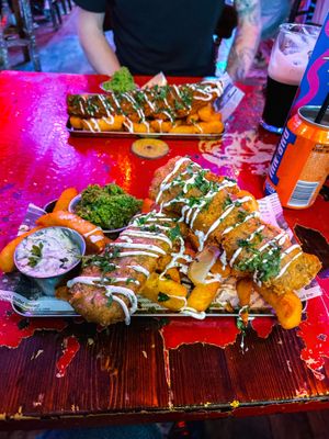   at Happy Fish at The Dog House in Edinburgh