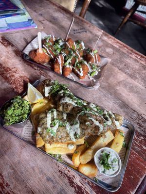   at Happy Fish at The Dog House in Edinburgh