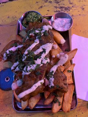 Smoked faddox  at Happy Fish at The Dog House in Edinburgh