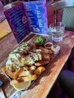   at Happy Fish at The Dog House in Edinburgh