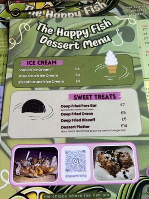 Dessert 🍨   at Happy Fish at The Dog House in Edinburgh