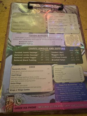   at Happy Fish at The Dog House in Edinburgh