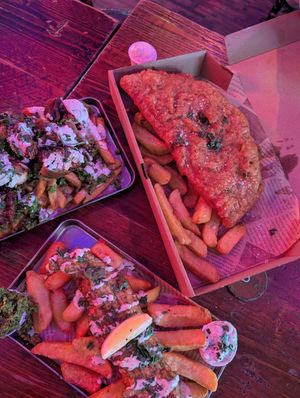  at Happy Fish at The Dog House in Edinburgh