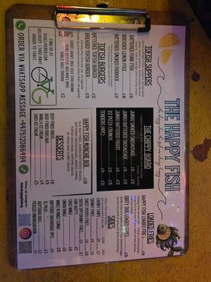  at Happy Fish at The Dog House in Edinburgh