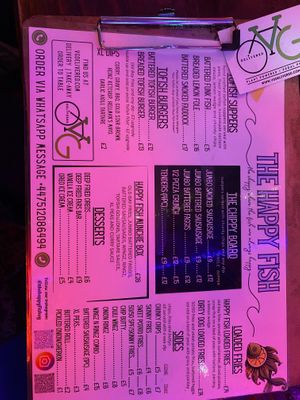   at Happy Fish at The Dog House in Edinburgh