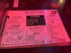   at Happy Fish at The Dog House in Edinburgh