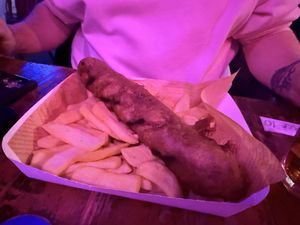 Faggis  at Happy Fish at The Dog House in Edinburgh