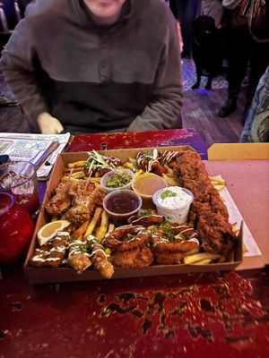   at Happy Fish at The Dog House in Edinburgh