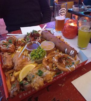  at Happy Fish at The Dog House in Edinburgh