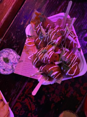 Cauli wings at Happy Fish at The Dog House in Edinburgh