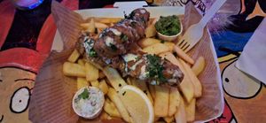 Funk Fish supper at Happy Fish at The Dog House in Edinburgh