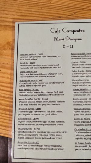  at Cafe Campestre in Ometepe