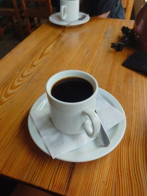 Filter coffee at Cafe Campestre in Ometepe