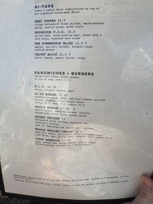   at Hi-Lo Diner in Minneapolis