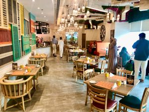 Interior at Pranzo Eatery in Dubai