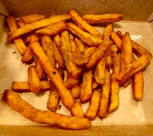 Sweet potato fries  at Fork & Spoon in Dubai