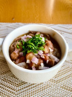 Foul moudamas at Wagah Border Restaurant in Dubai