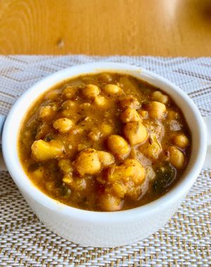 Chana masala  at Wagah Border Restaurant in Dubai
