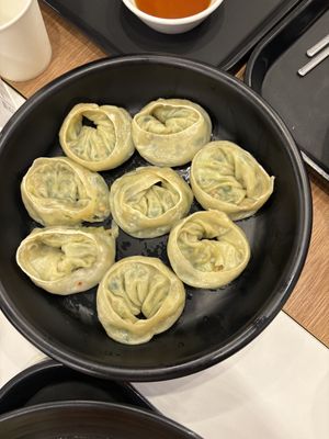 Dumplings  at Ssada Gimbap in Seoul
