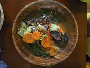 cap cay kuah atau goreng (saute mixed veg) at De Waroeng Labuan Bajo in 