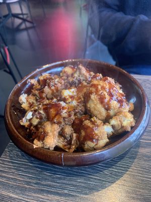 Cauliflower with teryaki  at Sushi Studio in Aarhus