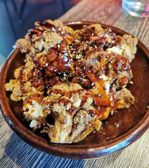 Cauliflower with Teriyaki at Sushi Studio in Aarhus