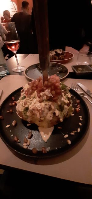 Gebackener Blumenkohl at Sesamo in Barcelona