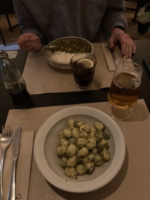 Gnocchi & Curry  at Sesamo in Barcelona