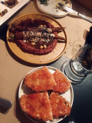 Vegan tasting menu  at Sesamo in Barcelona