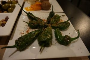 Vegan food menu 1 at Sesamo in Barcelona