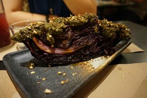 Vegan food menu 6 at Sesamo in Barcelona