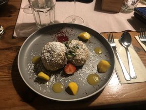 Nougatknödel  at Edelsberger in Baden