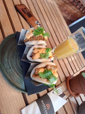 Vegan buns at BaseCamp in Grindelwald