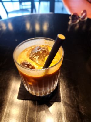 Canggu Blend w/ Cashew Milk at Blacklist Coffee Roasters in Canggu