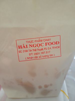 Their other address nearby at Hai Ngoc Food in Ho Chi Minh City